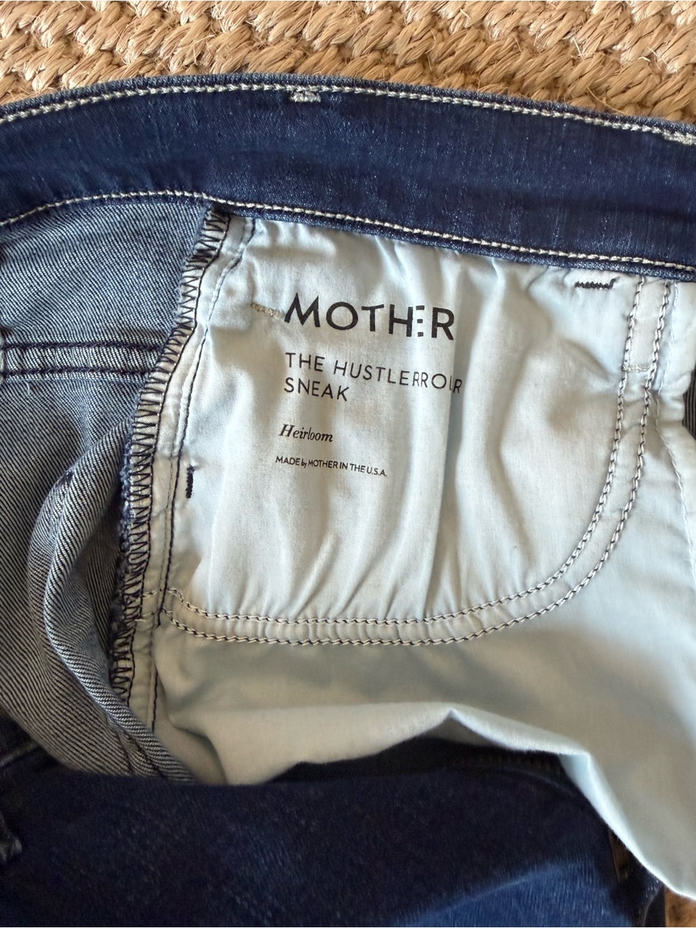 MOTHER Hustler Roller Sneak Wide-Leg Flare Jeans - Picture 3 of 8